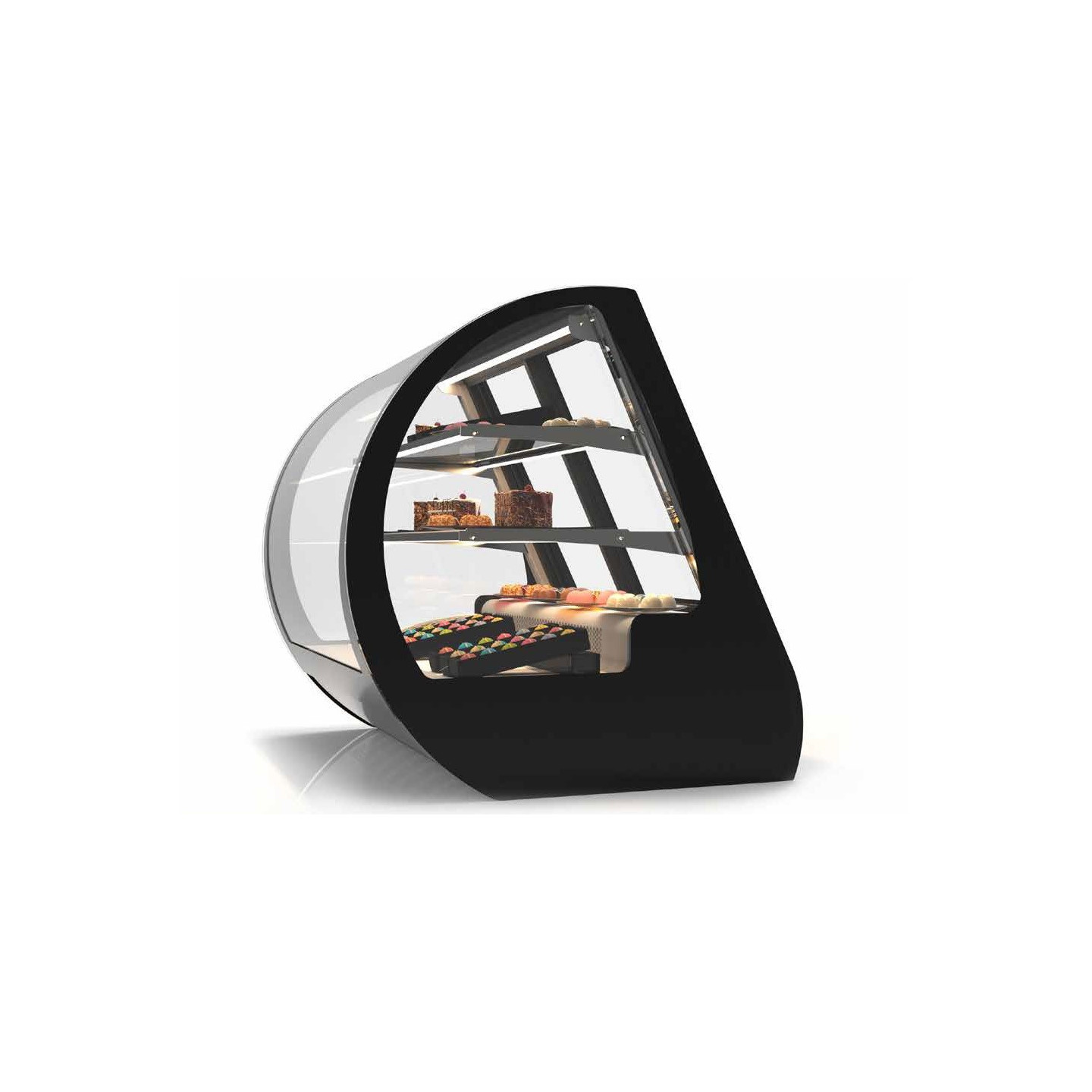 Vitrine réfrigérée de présentation à poser VELA VV Sayl-mondialchr.com
