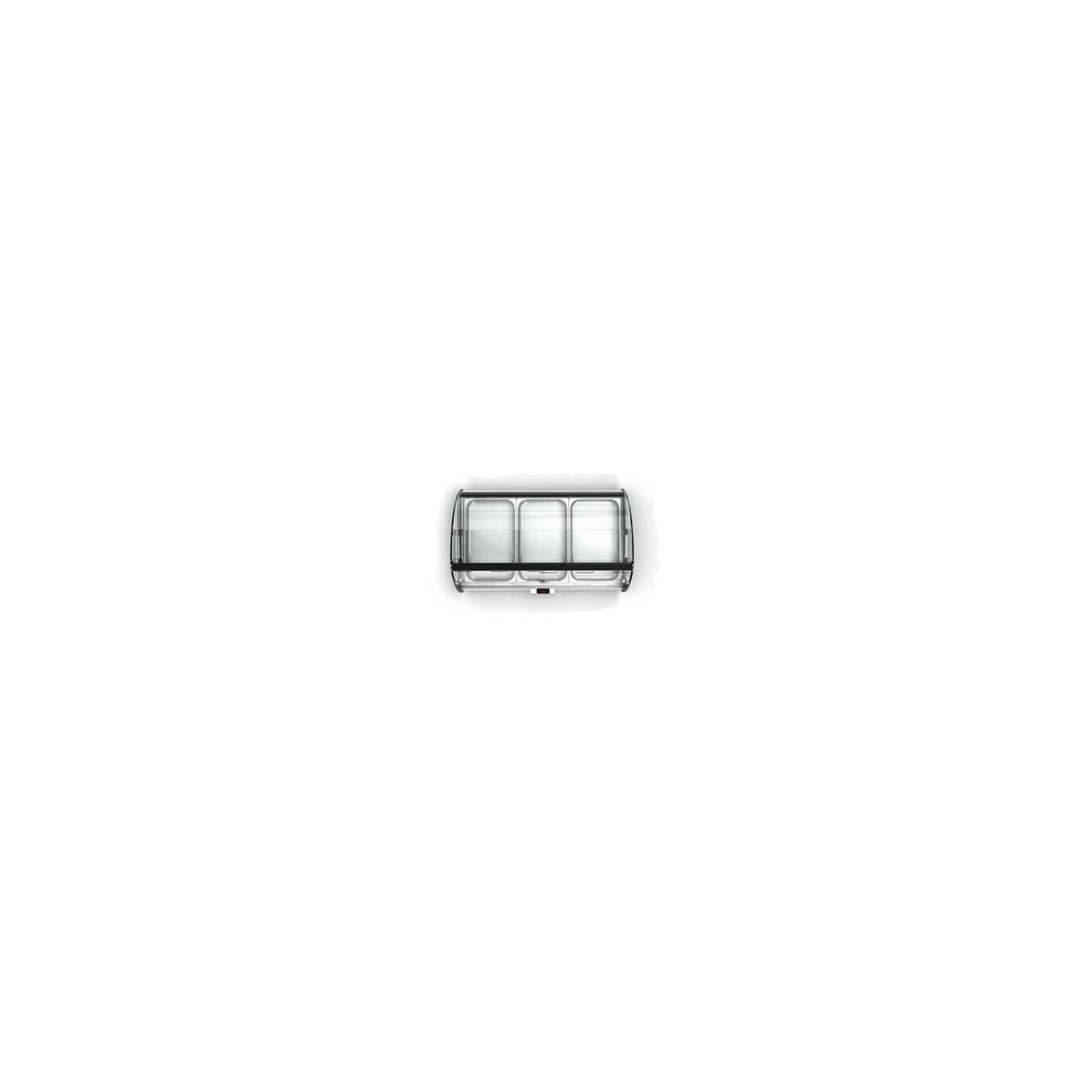 Vitrine chauffante 2GN1 1 SPLENDID Bain Marie CS2 Sayl-mondialchr.com
