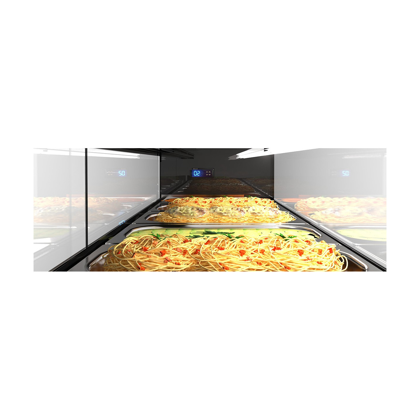 Vitrine réfrigérée à Tapas 4GN1 3 LOGIC TAPAS VTLG4 Sayl-mondialchr.com