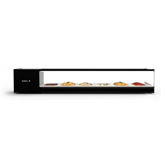 Vitrine réfrigérée à Tapas 6GN1 3 LOGIC TAPAS VTLG6I Sayl-mondialchr.com