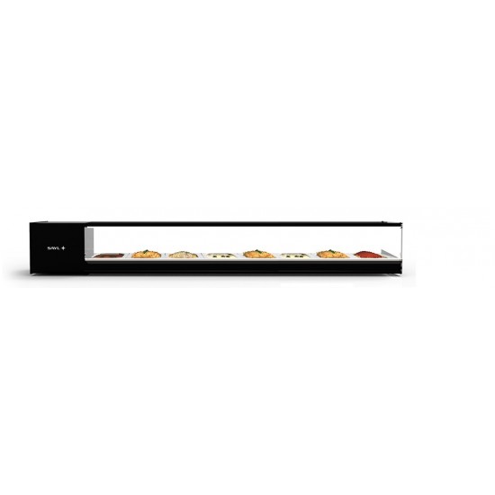 Vitrine réfrigérée à Tapas 8GN1 3 LOGIC TAPAS VTLG8I Sayl-mondialchr.com