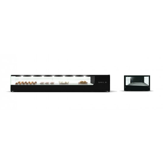 Vitrine réfrigérée à Tapas 970mm LOGIC TAPAS VTLG4P Sayl-mondialchr.com