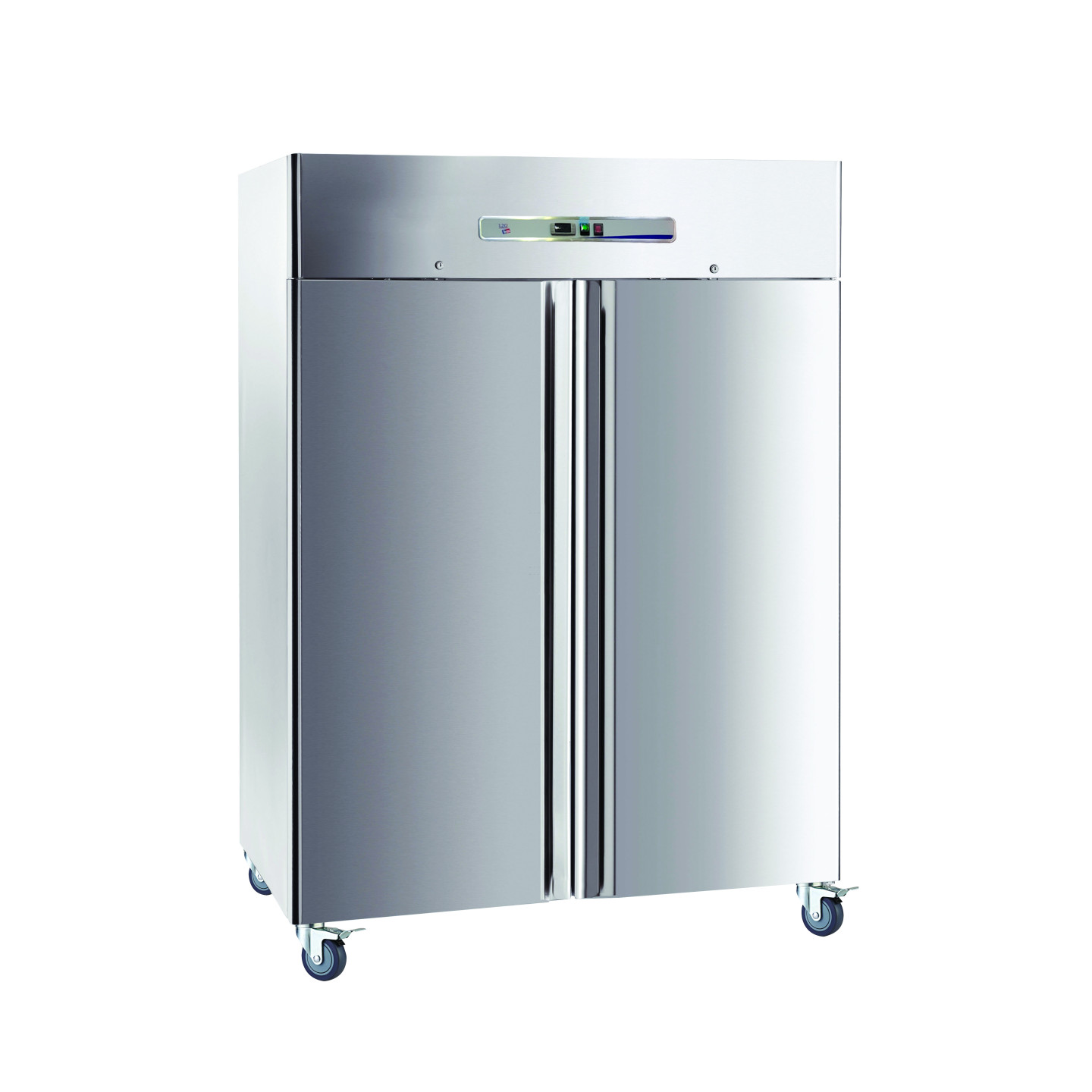 ARMOIRE REFRIGEREE NEGATIVE INOX 1400L, 2 PORTES, GAZ R290