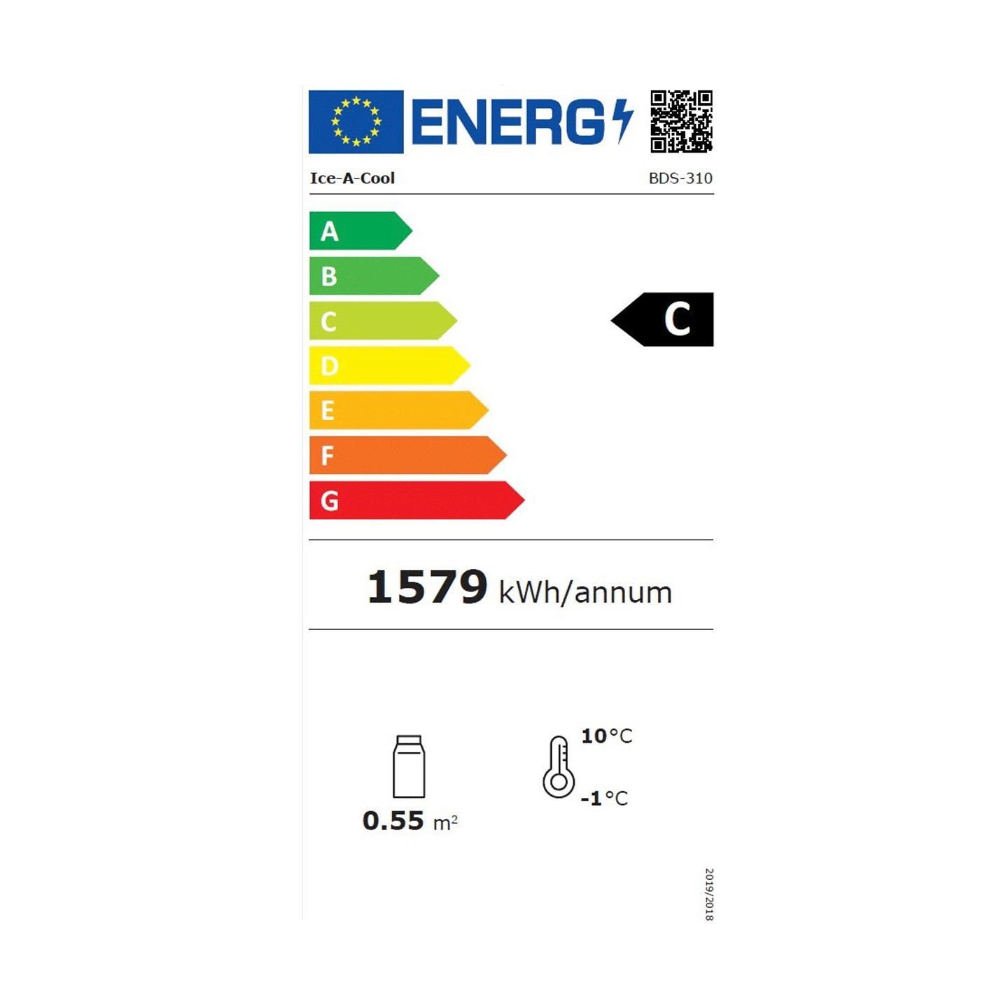 Arrière bar réfrigéré 3 portes battantes inox 320L Atosa-mondialchr.com