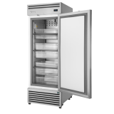 Armoire Réfrigérateur GN2 1 Inox 1porte pleine True-mondialchr.com