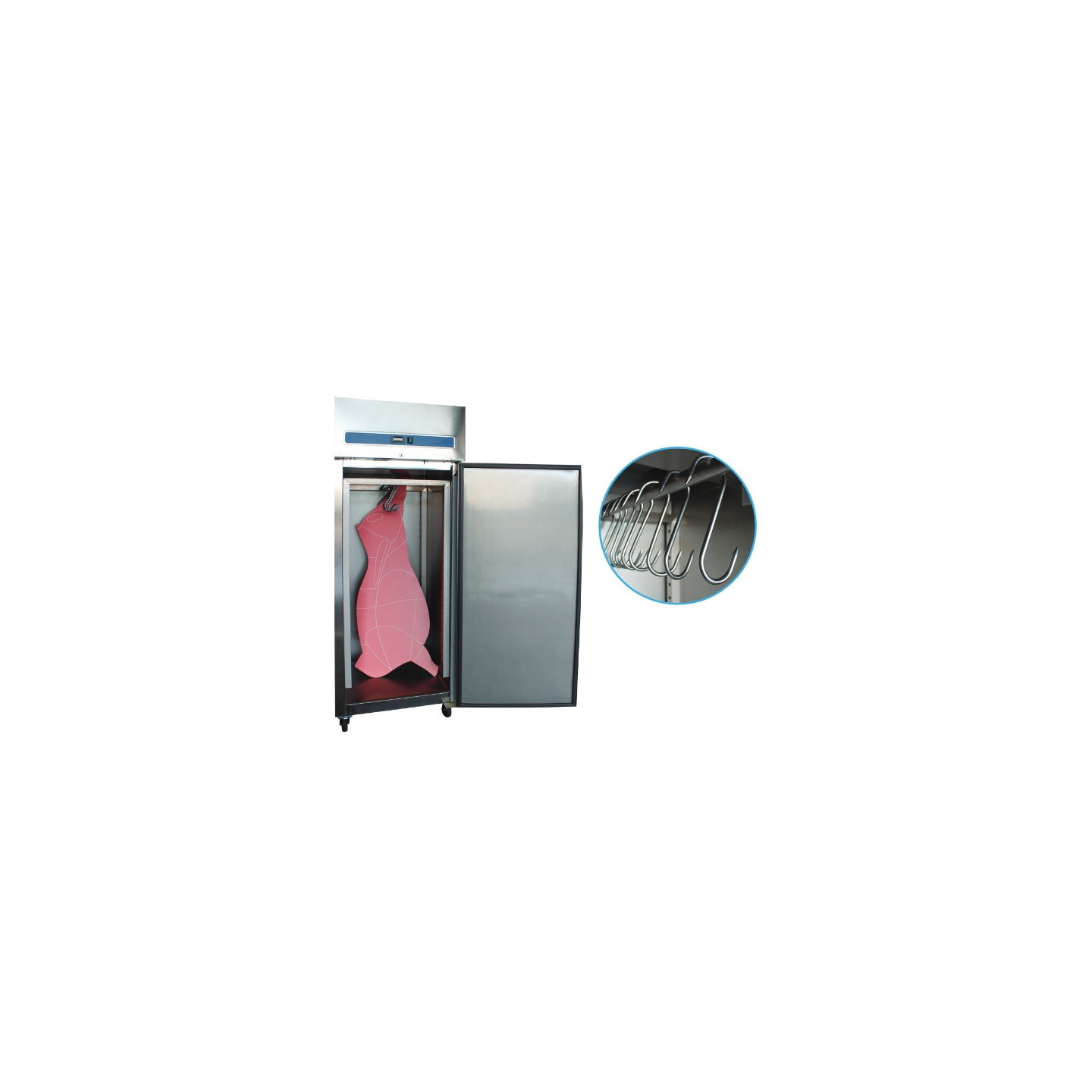 Armoire réfrigérée inox à gibier 650L