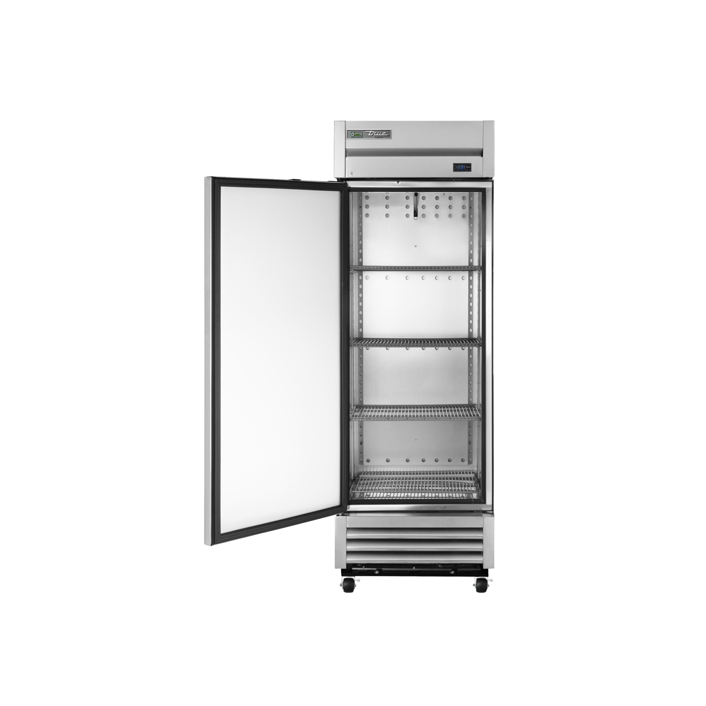 Armoire réfrigérée négative Inox 1porte pleine 350L True-mondialchr.com