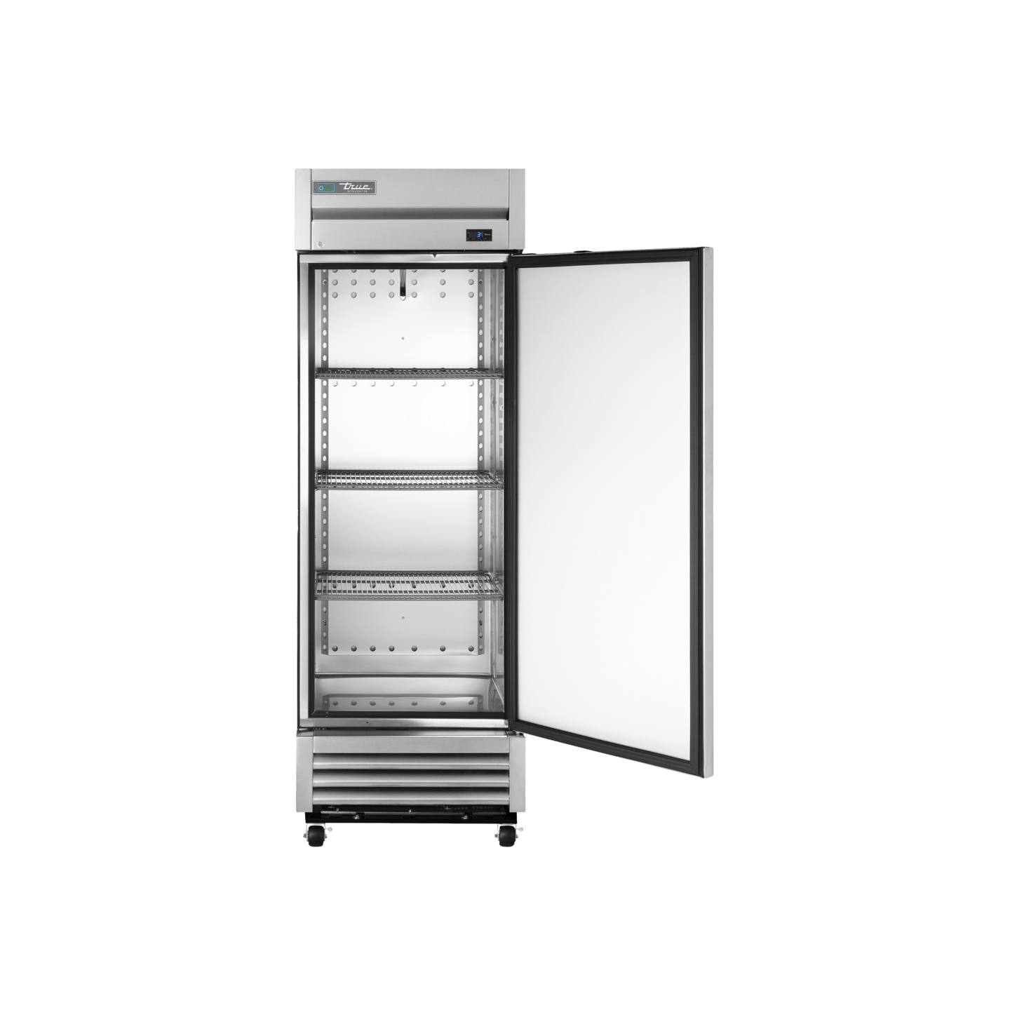 Armoire réfrigérée négative Inox 1porte pleine 438L True-mondialchr.com