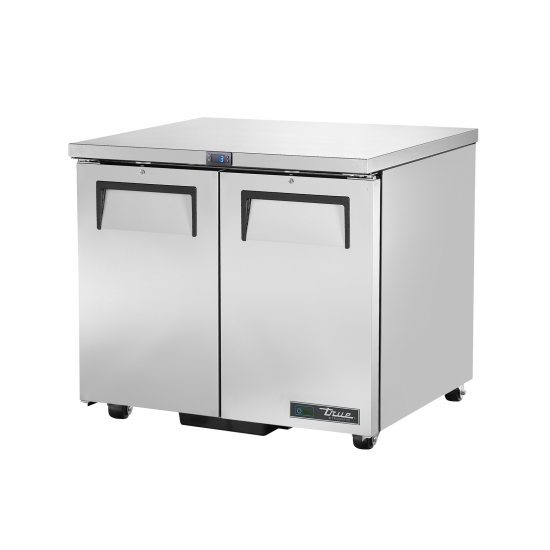 Sous-comptoir encastrable positif 2portes pleines 201L True-mondialchr.com