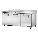 Comptoir réfrigéré positif 3 portes pleines 461L True-mondialchr.com