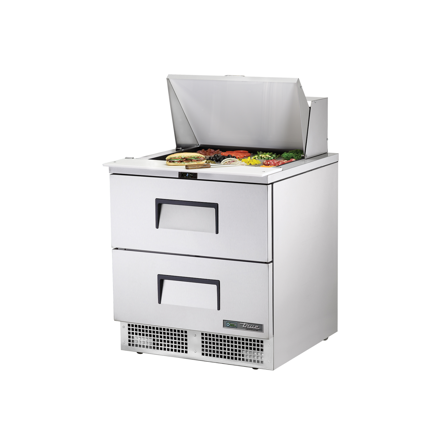 Table de préparation réfrigérée positive 12GN16 314L True-mondialchr.com