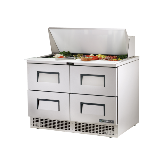 Table de préparation réfrigérée positive 18GN16 501L True-mondialchr.com