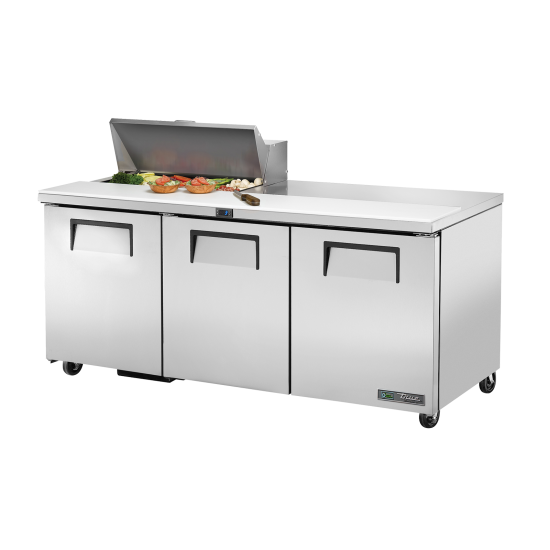 Table de préparation réfrigérée positive 8GN16 538L True-mondialchr.com