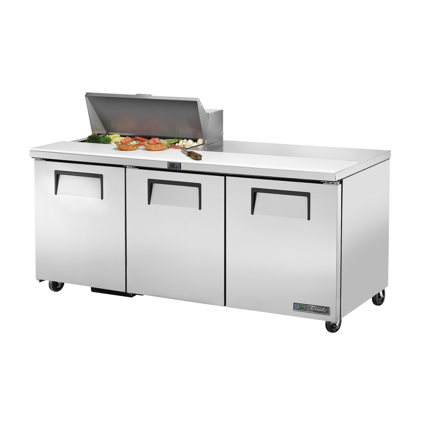 Table de préparation réfrigérée positive 8GN16 538L True-mondialchr.com