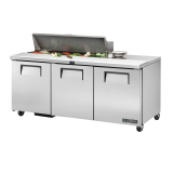 Table de préparation réfrigérée positive 12GN16 538L True-mondialchr.com
