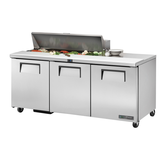 Table de préparation réfrigérée positive 12GN16 538L True-mondialchr.com