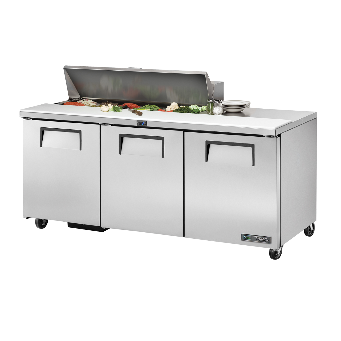 Table de préparation réfrigérée positive 12GN16 538L True-mondialchr.com