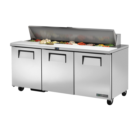 Table de préparation réfrigérée positive 18GN16 538L True-mondialchr.com