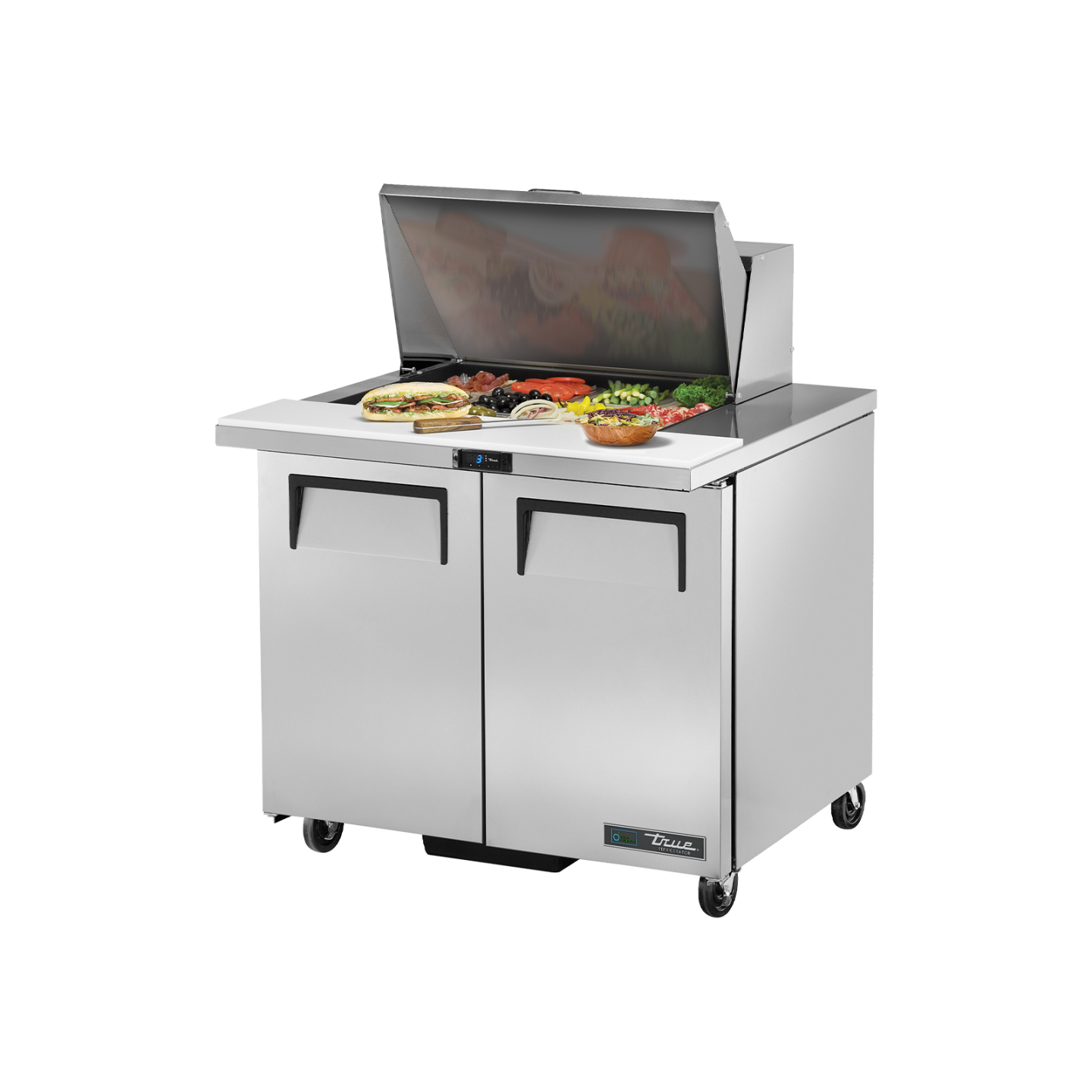 Table de préparation réfrigérée positive 12GN16 240L True-mondialchr.com