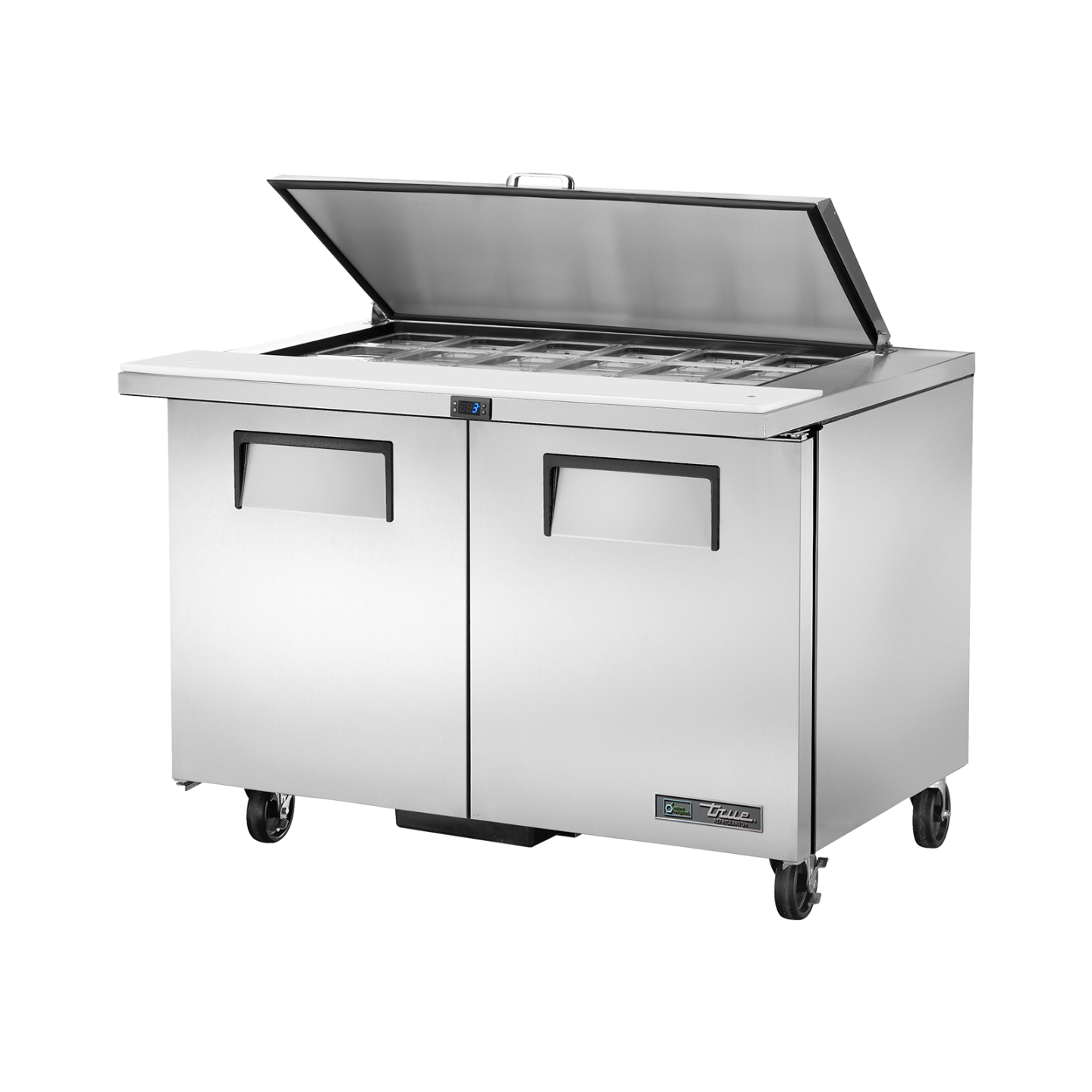 Table de préparation réfrigérée positive 18GN16 340L True-mondialchr.com