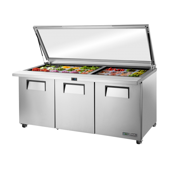 Table de préparation réfrigérée positive 30GN16 538L True-mondialchr.com