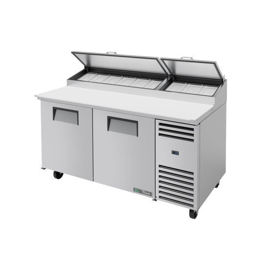 Meuble à pizza réfrigéré positif 9 GN1 3 583L True-mondialchr.com