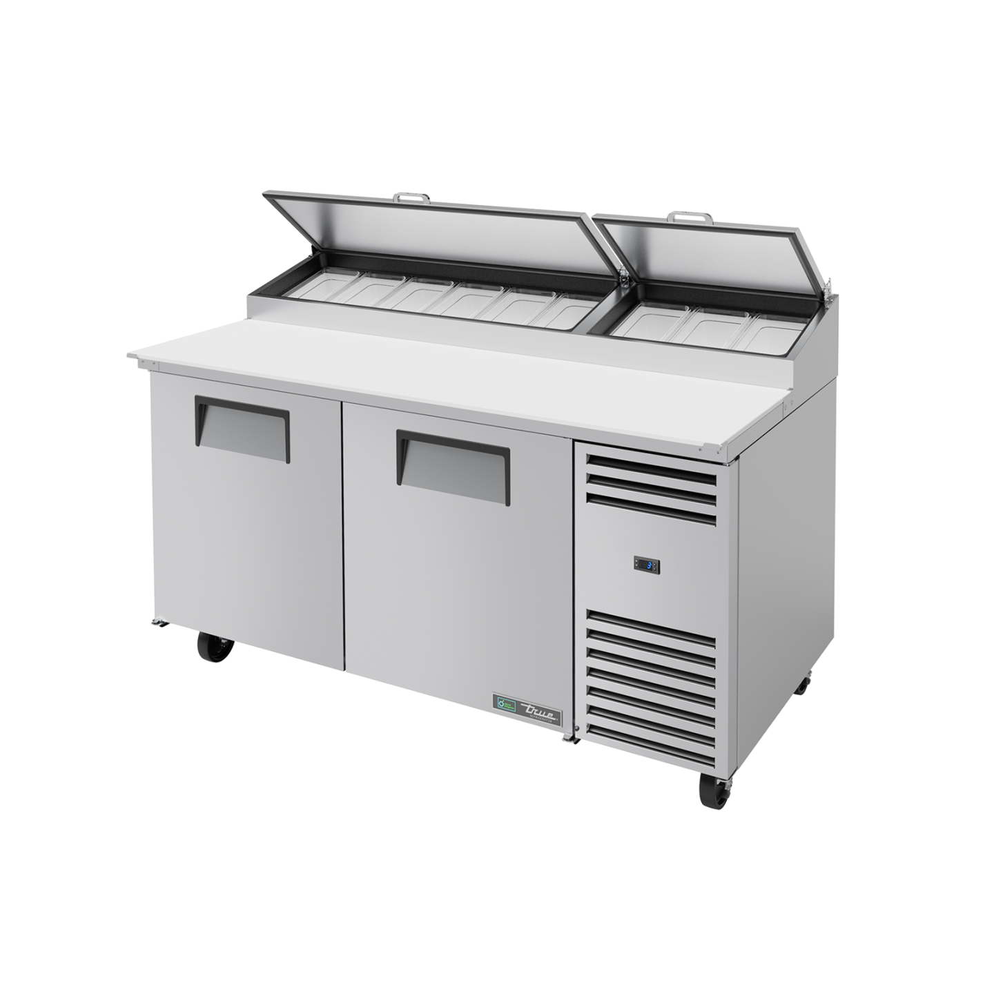 Meuble à pizza réfrigéré positif 9 GN1 3 583L True-mondialchr.com