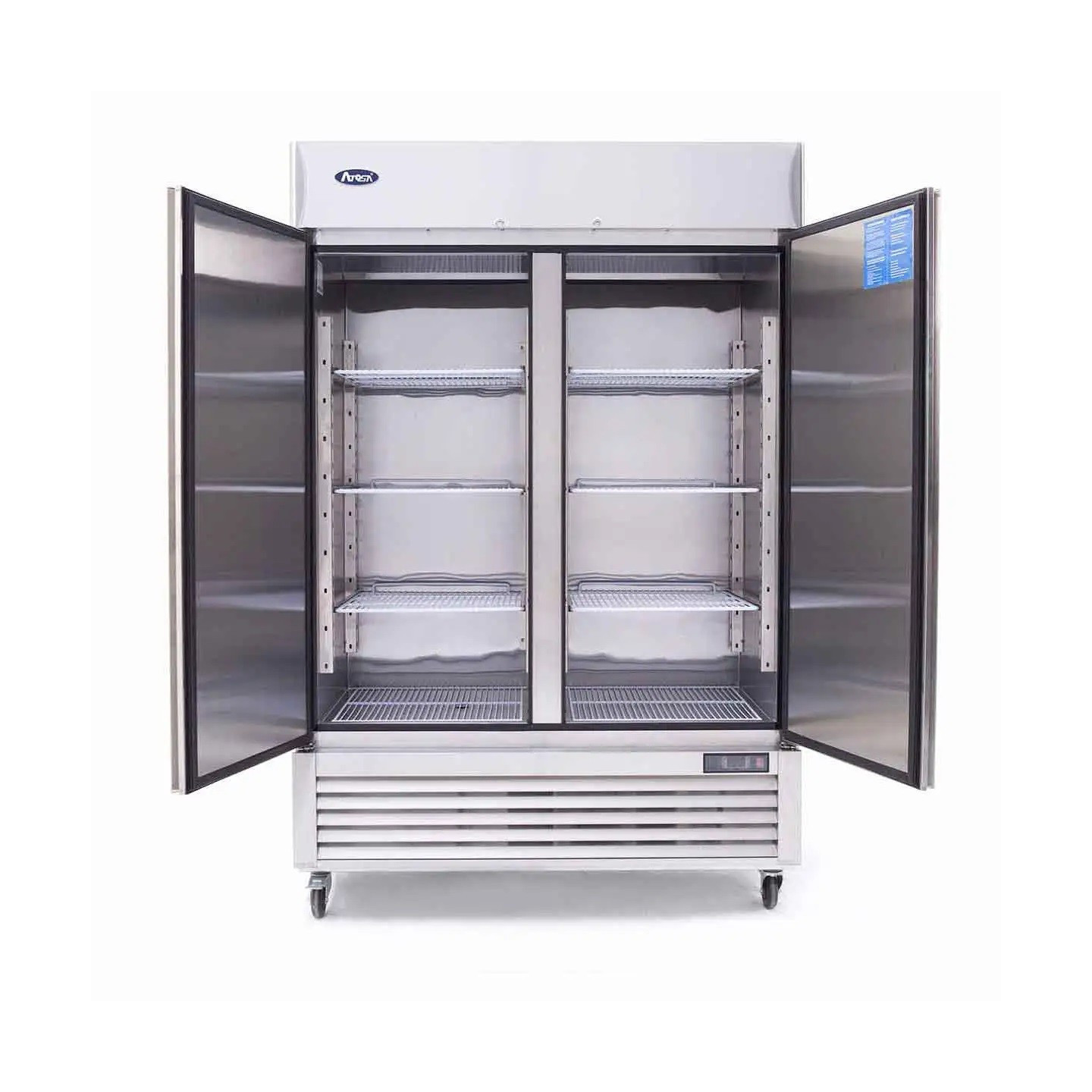Armoire de stockage réfrigérée GN21 positive 1300L Atosa-mondialchr.com