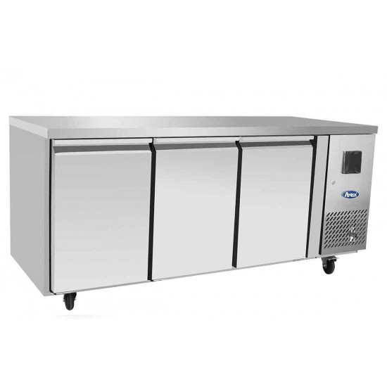 Table réfrigérée négative P600 3 portes 350L Atosa-mondialchr.com