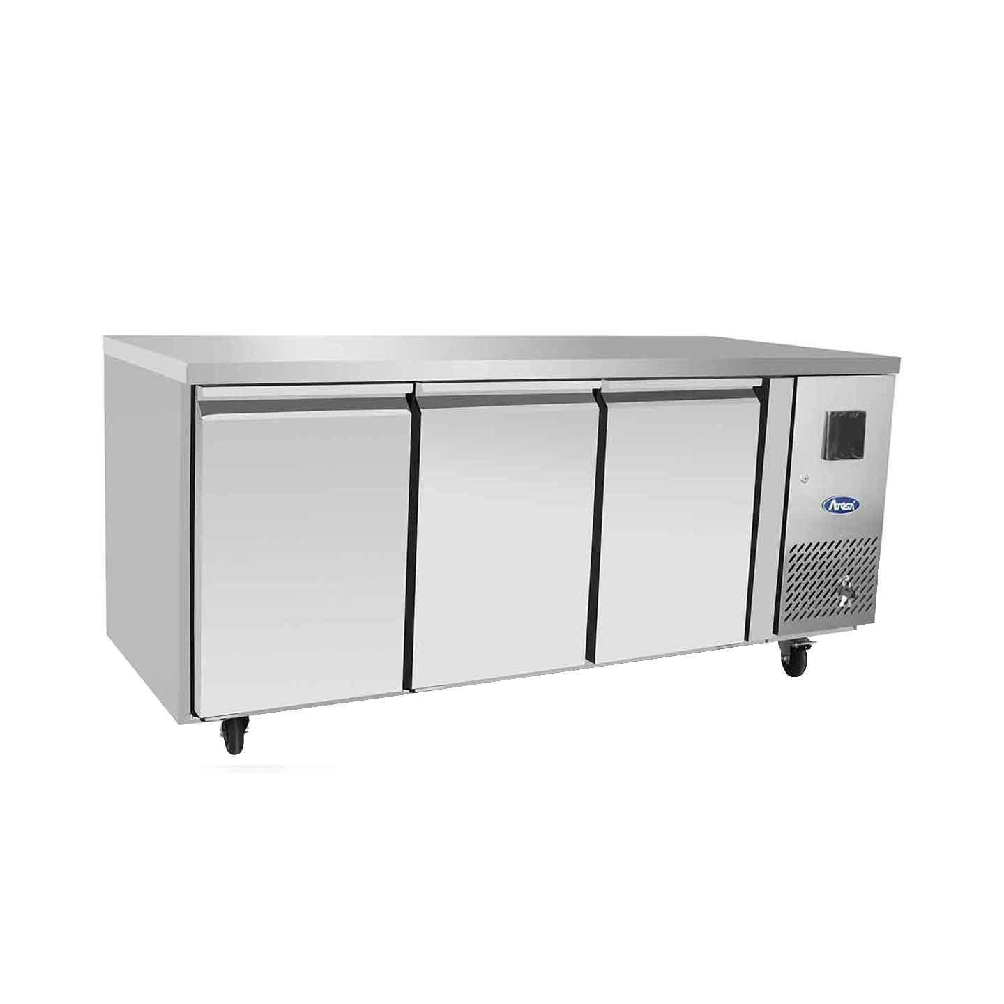 Table réfrigérée négative P600 3 portes 350L Atosa-mondialchr.com