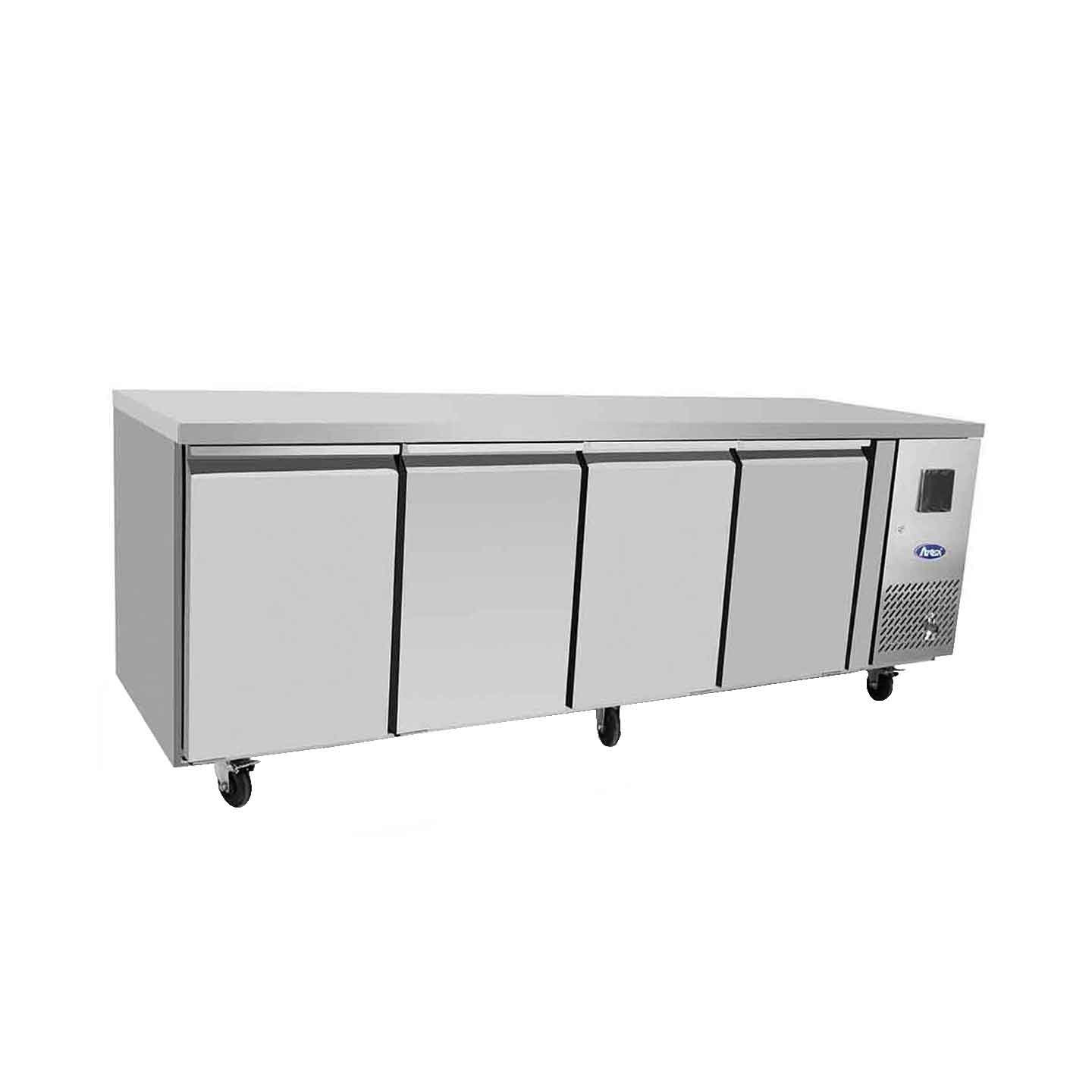 Table réfrigérée négative P600 4 portes 480L Atosa-mondialchr.com