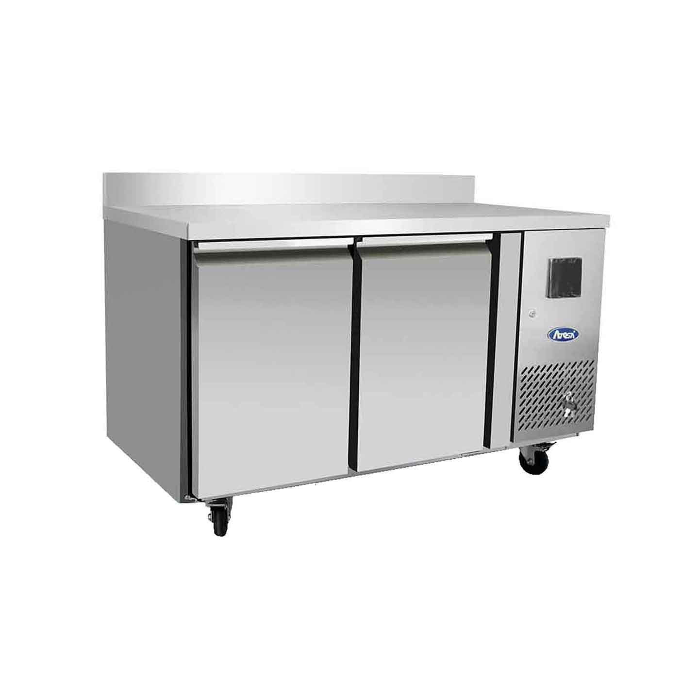 Table réfrigérée positive GN11 avec dosseret P700 280L Atosa-mondialchr.com