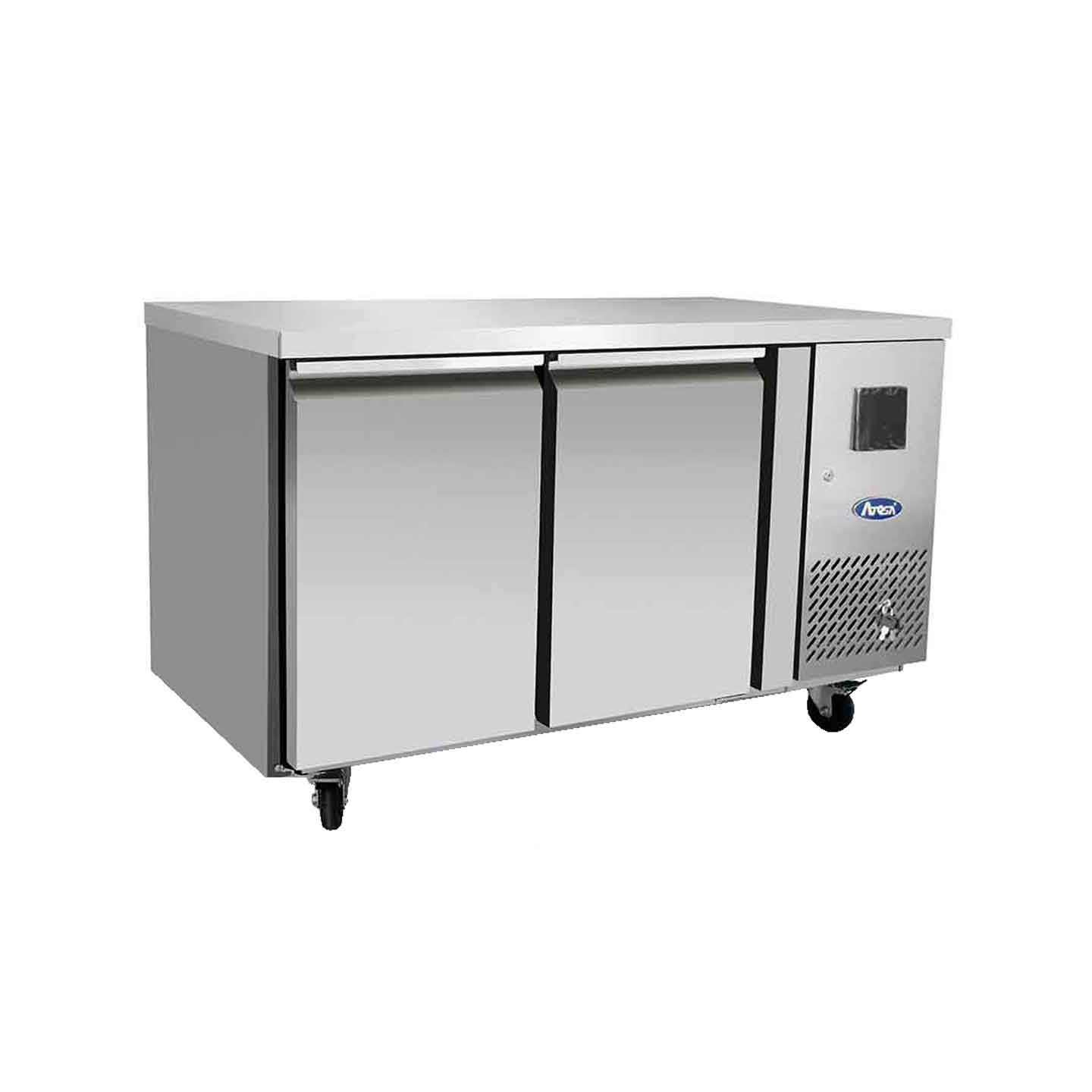 Table réfrigérée négative GN11 P700 2 portes 280L Atosa-mondialchr.com
