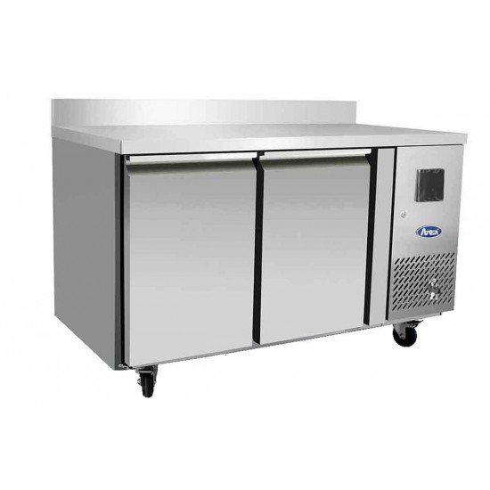 Table réfrigérée négative GN11 avec dosseret P700 280L Atosa-mondialchr.com