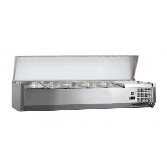 Kit réfrigéré à couvercle en inox 1400mm
