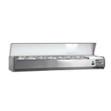 Kit réfrigéré à couvercle en inox 1600mm