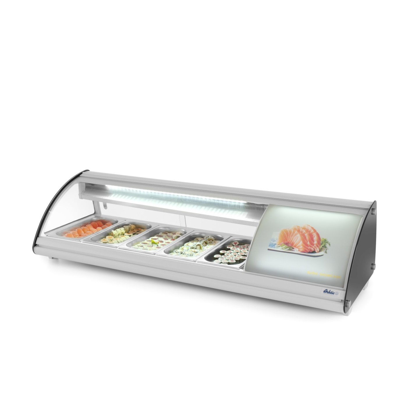 Vitrine sushis à poser 5xGN1 3 ARKTIC HENDI-mondialchr.com