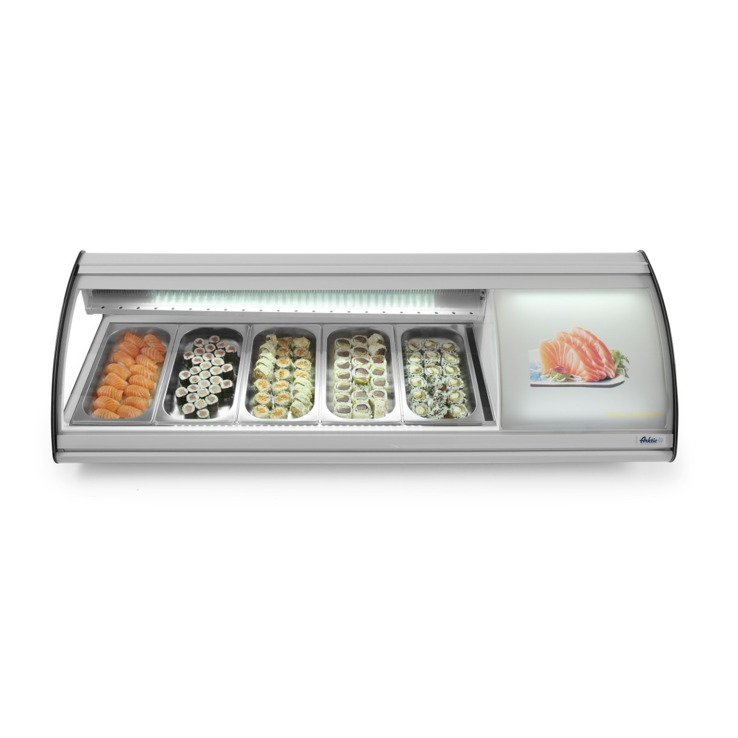 Vitrine sushis à poser 5xGN1 3 ARKTIC HENDI-mondialchr.com