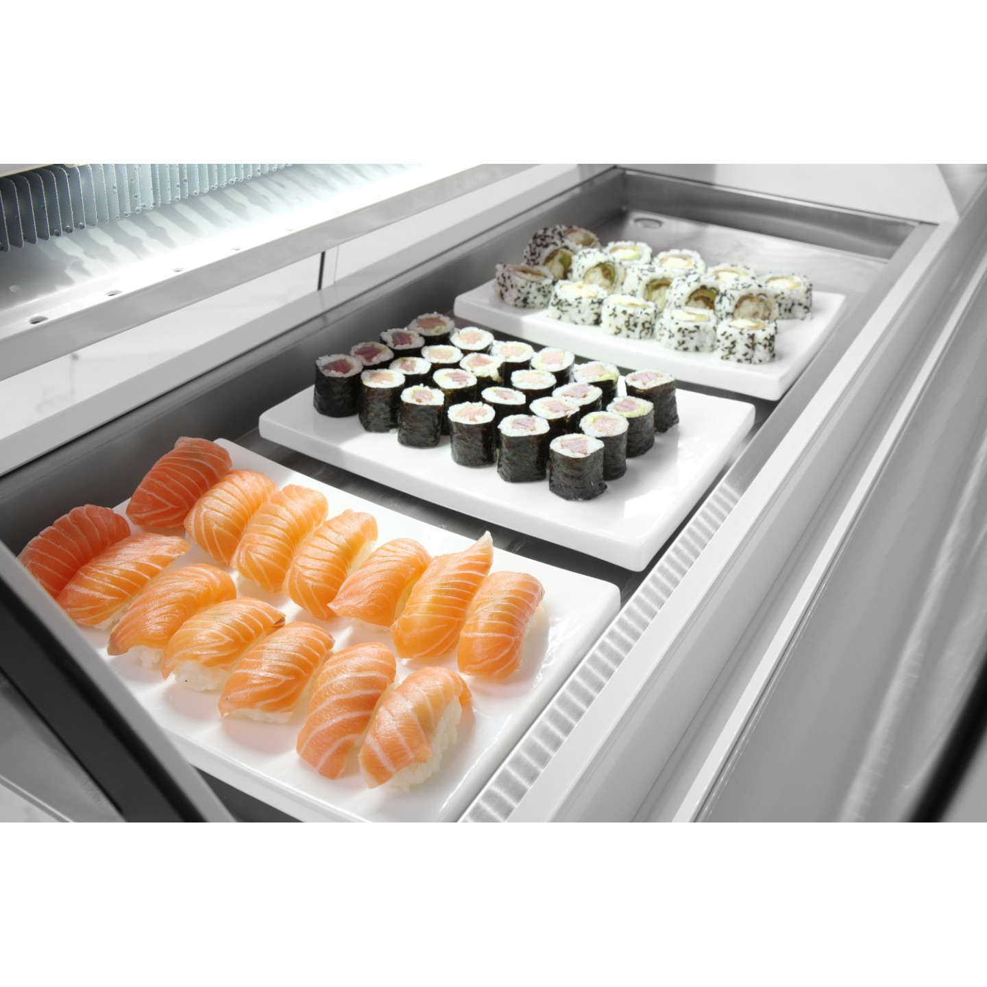 Vitrine sushis à poser 5xGN1 3 ARKTIC HENDI-mondialchr.com