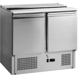 Saladette 2 portes avec couvercle