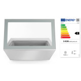 Vitrine de table réfrigérée 8xGN1 6 négative 77L HENDI-mondialchr.com
