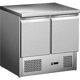 Saladette 2 portes dessus inox
