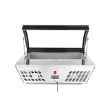Vitrine de table réfrigérée 8GN1 6 positive 67L HENDI-mondialchr.com