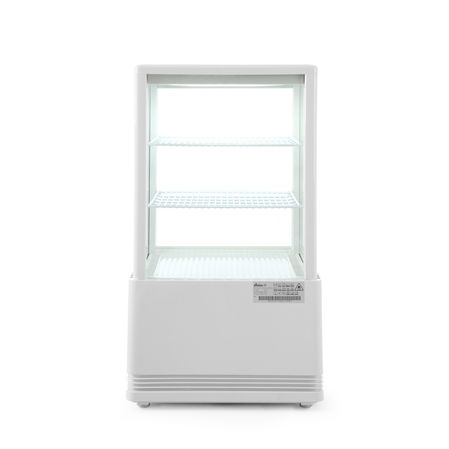 Vitrine de table réfrigérée 2 étagères 58L HENDI-mondialchr.com