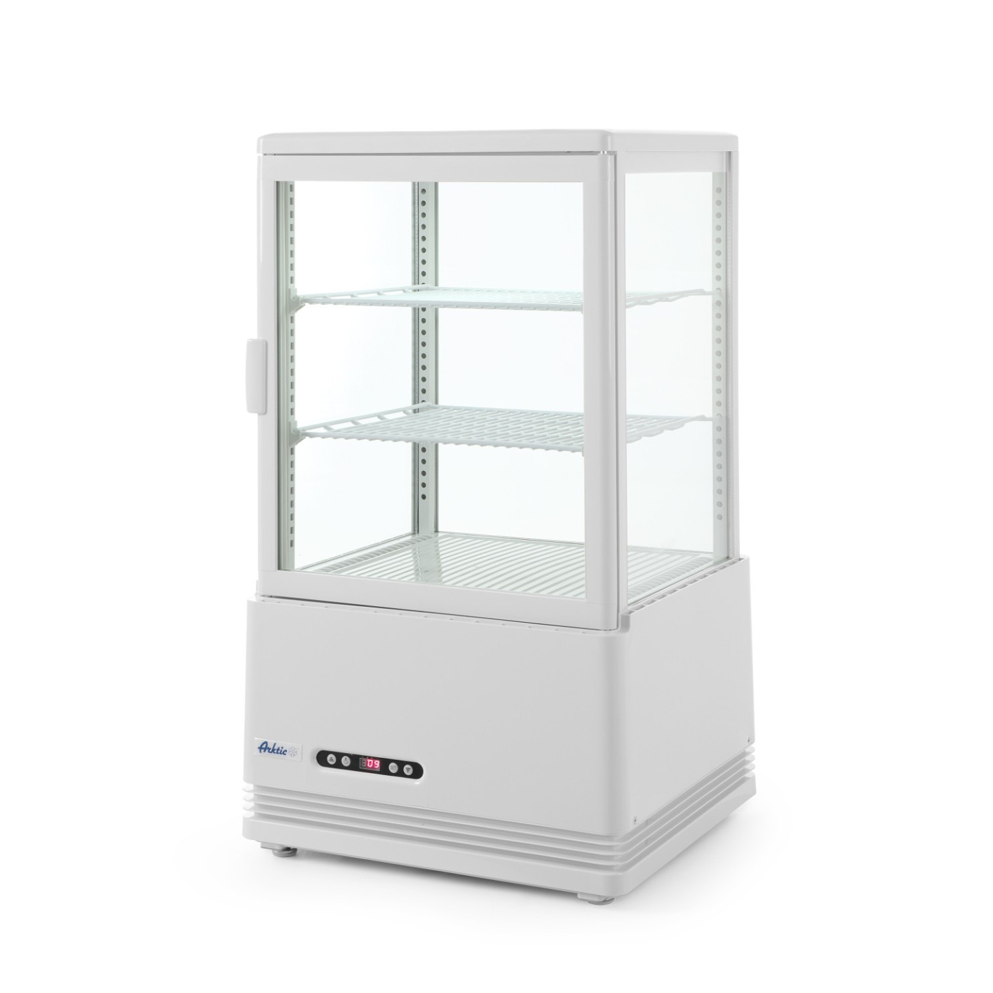 Vitrine de table réfrigérée 2 étagères 58L HENDI-mondialchr.com