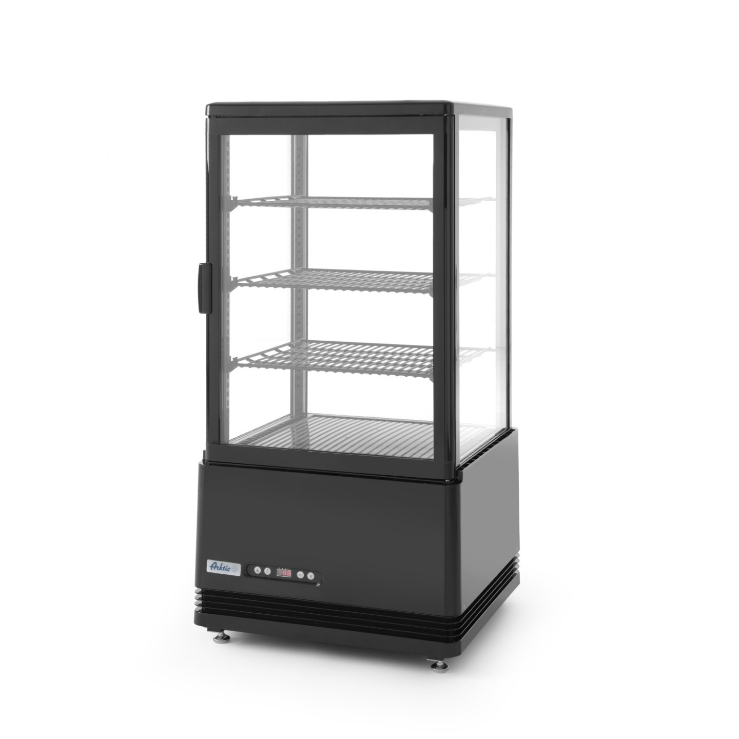 Vitrine de table réfrigérée positive 3 étagères 68L HENDI-mondialchr.com