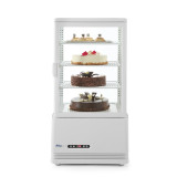 Vitrine de table réfrigérée positive 3 étagères 68L HENDI-mondialchr.com