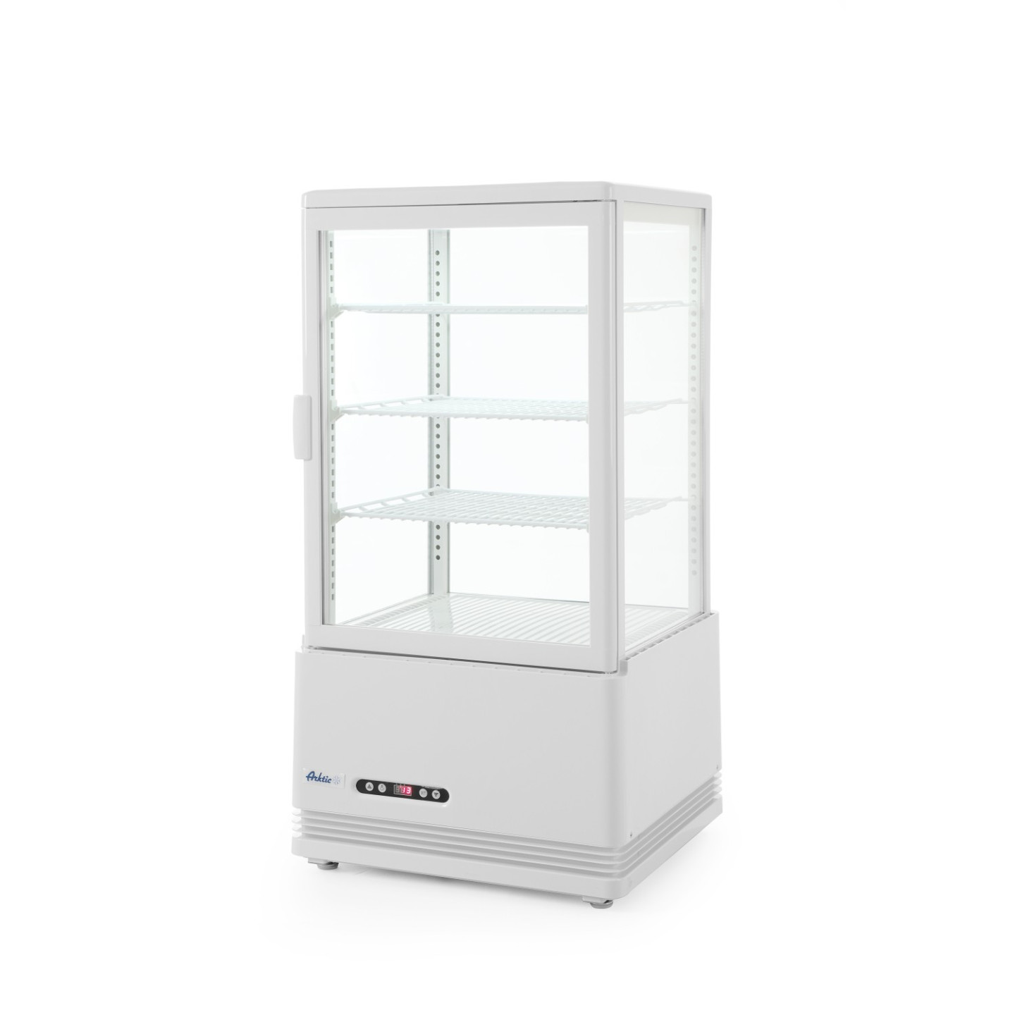 Vitrine de table réfrigérée positive 3 étagères 68L HENDI-mondialchr.com