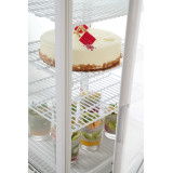 Vitrine de table réfrigérée positive 3 étagères 68L HENDI-mondialchr.com