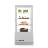 Vitrine de table réfrigérée positive 3 étagères 78L HENDI-mondialchr.com